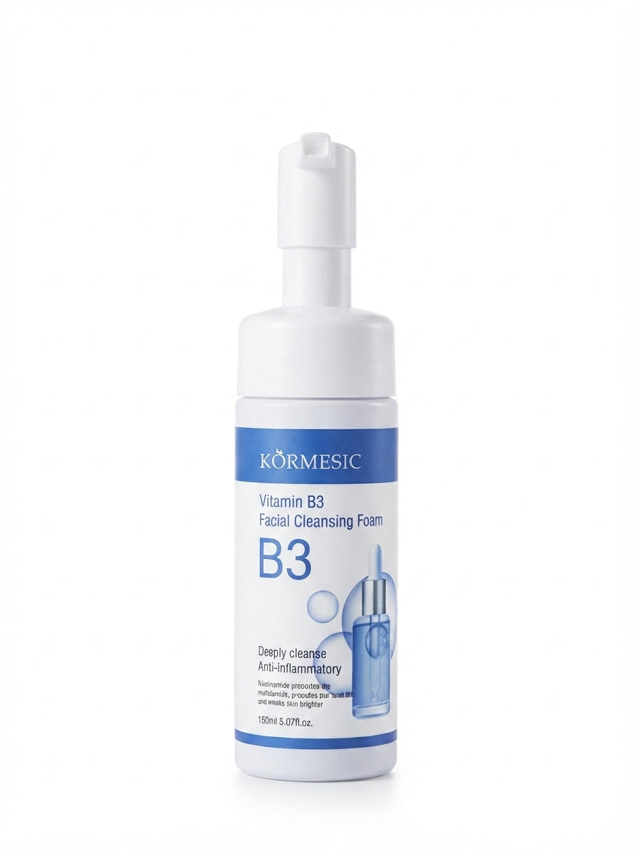 Vitamin b3 anti inflammatory nettoyant pour le visage tout types de peaux - Girlzbox