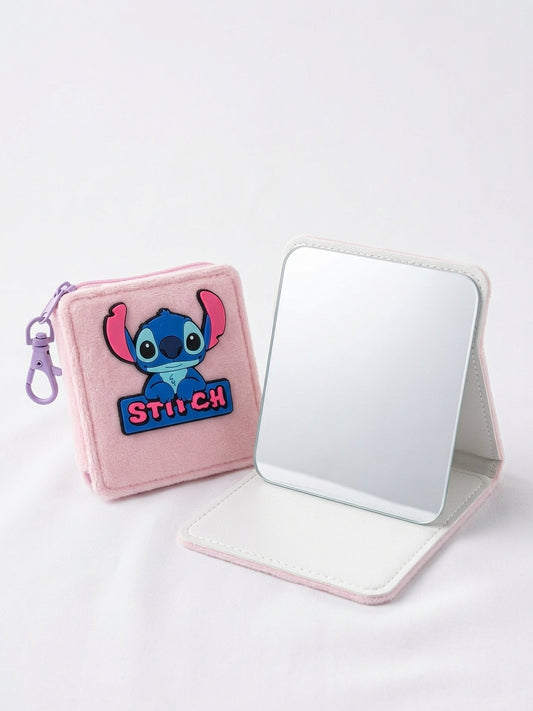 Miroir stitch pour table support pliable et portable - Girlzbox