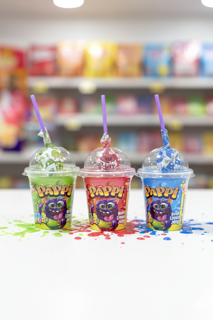 Pappi lollipop gel sour candy cargo pappi - Girlzbox