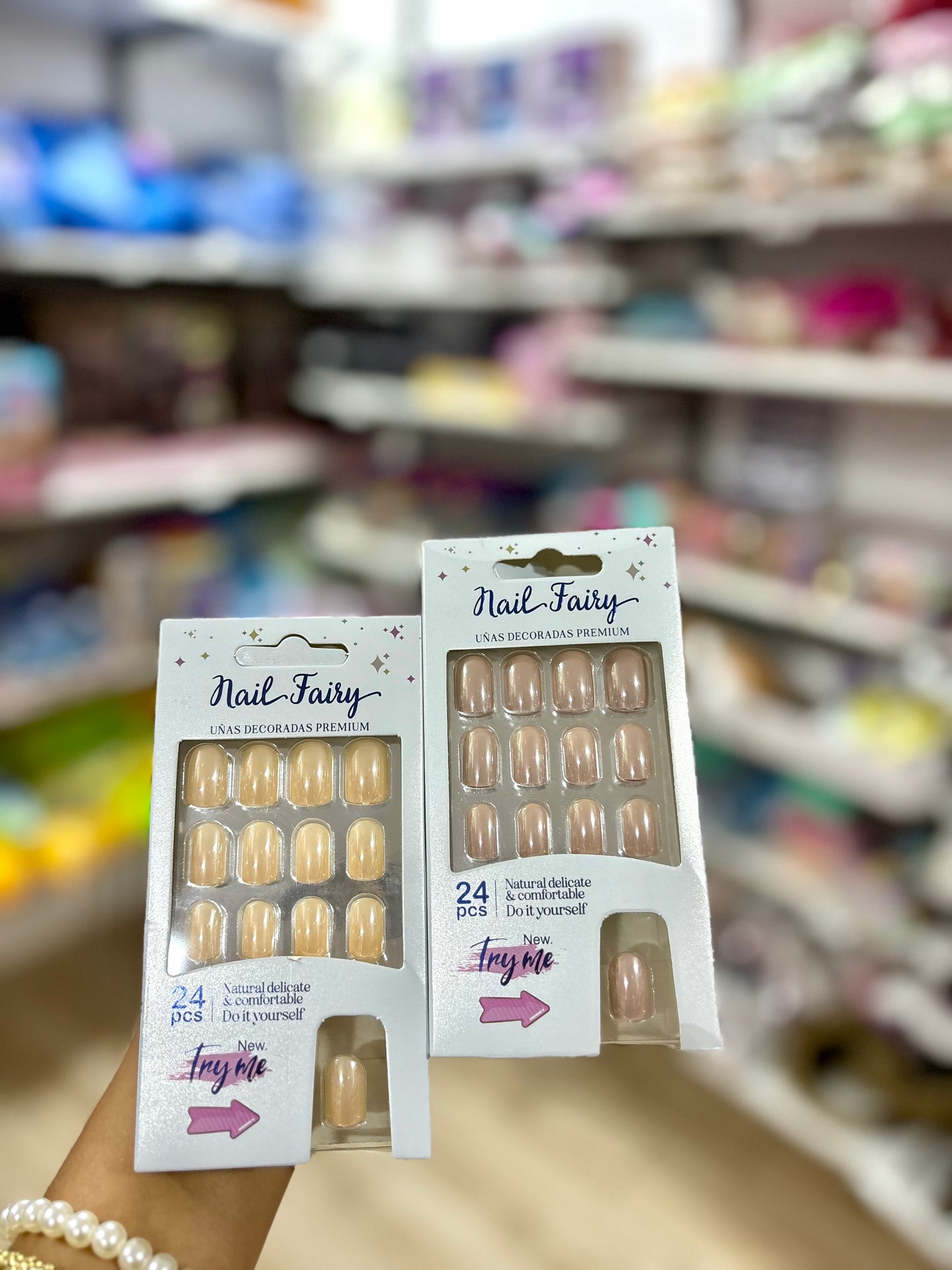 Faux ongles 24pcs simple - Girlzbox