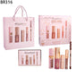 Pack lip combo avec sachet cadeau rouge à lèvres gloss crayon à lèvres - Girlzbox