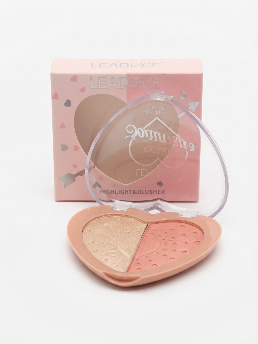 Palette highlight et fards à joue pigmenté - Girlzbox