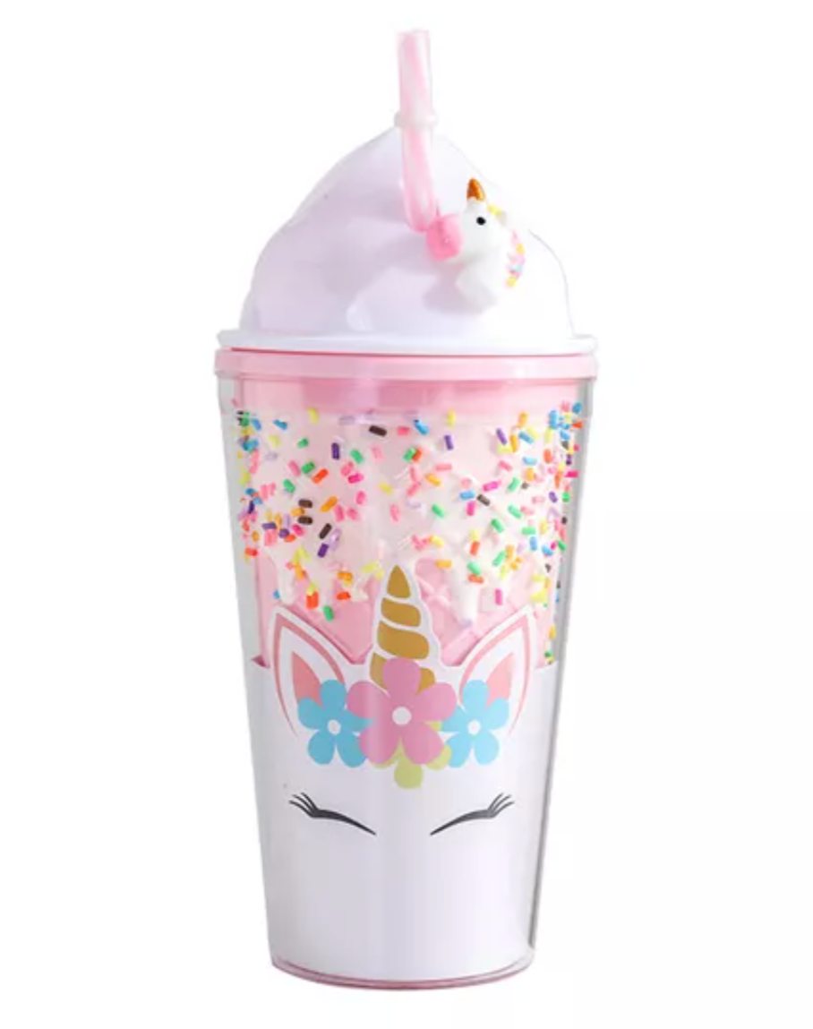 Bouteille licorne cup ice cream - Girlzbox