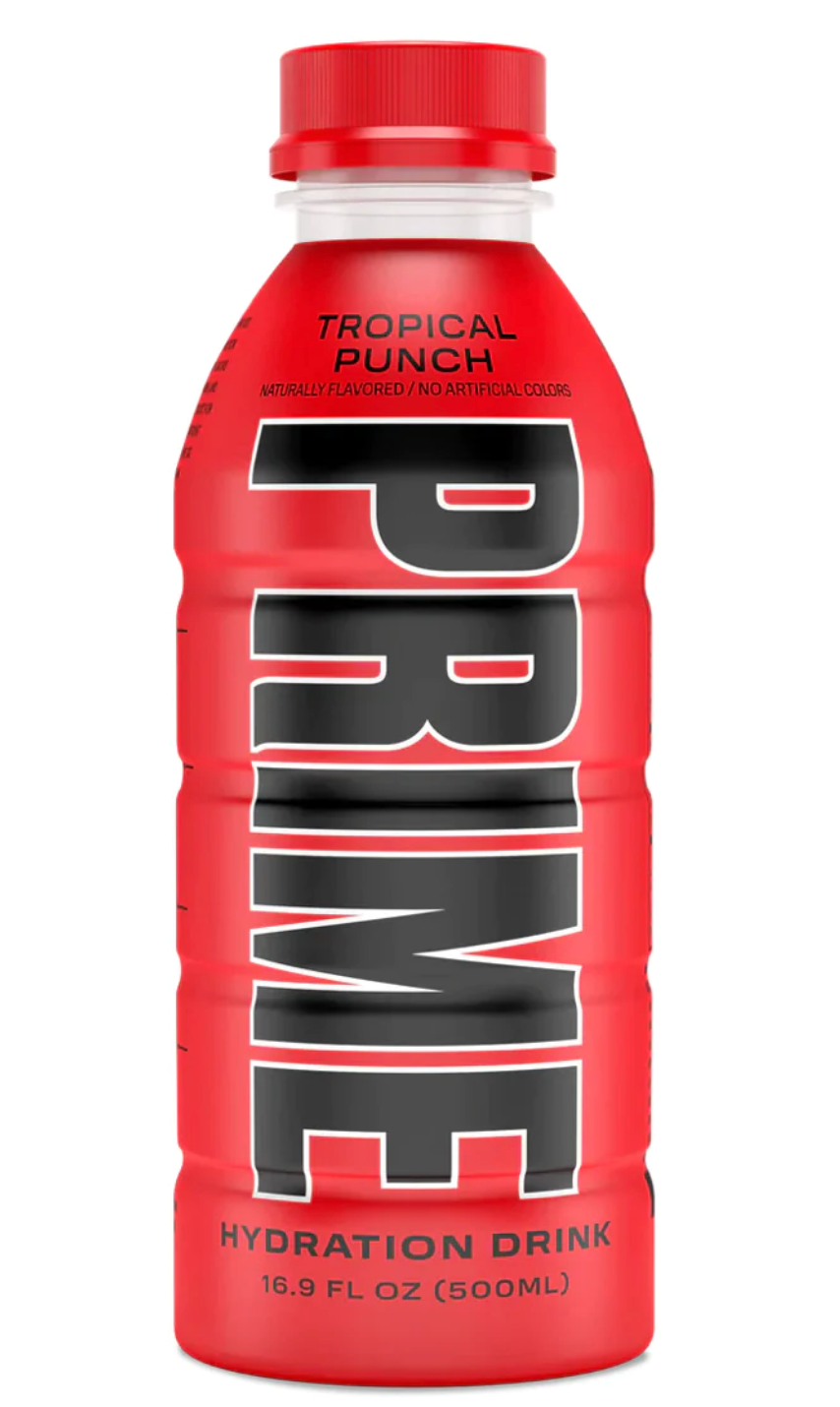 Prime boisson d’hydratation tropical punch - 500ml - Girlzbox