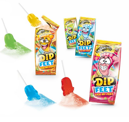 Dip feet lollipop candy bonbon - Girlzbox