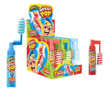 Spray pop lollipop- Girlzbox