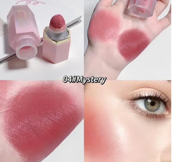 Blush liquide crème fard à joues liquide naturel 6 couleurs de fard à joues rose mat - Girlzbox