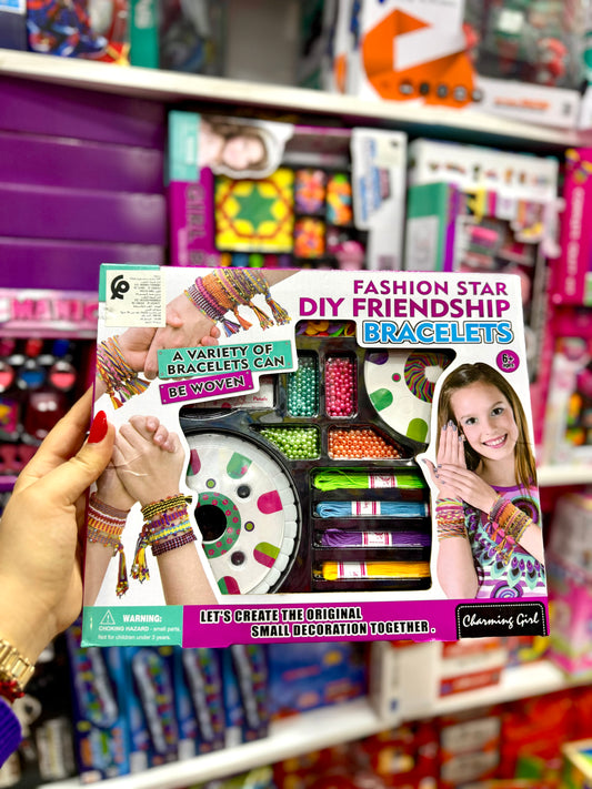 Kit DIY bracelet bijoux making jewellery kids gift jouet - Girlzbox