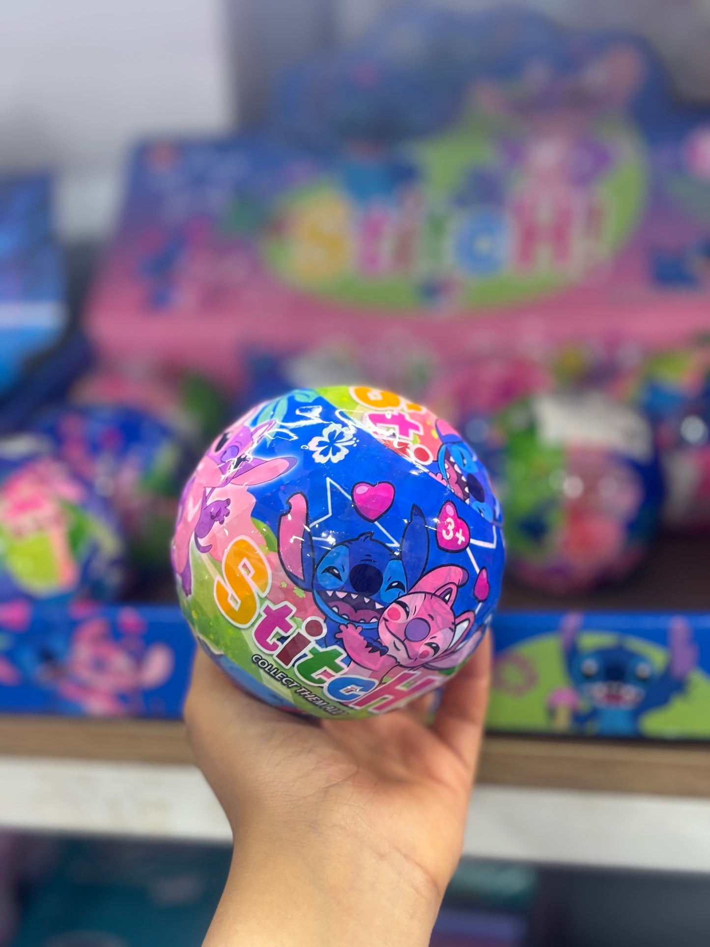 Grande Boule mystère surprise stitch jouet - Girlzbox