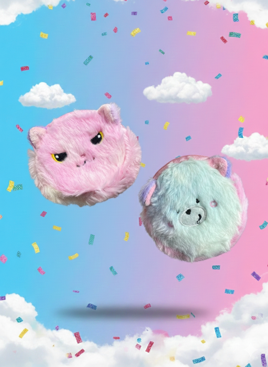 Porte monnaie et porte clés fun pour fille - Girlzbox