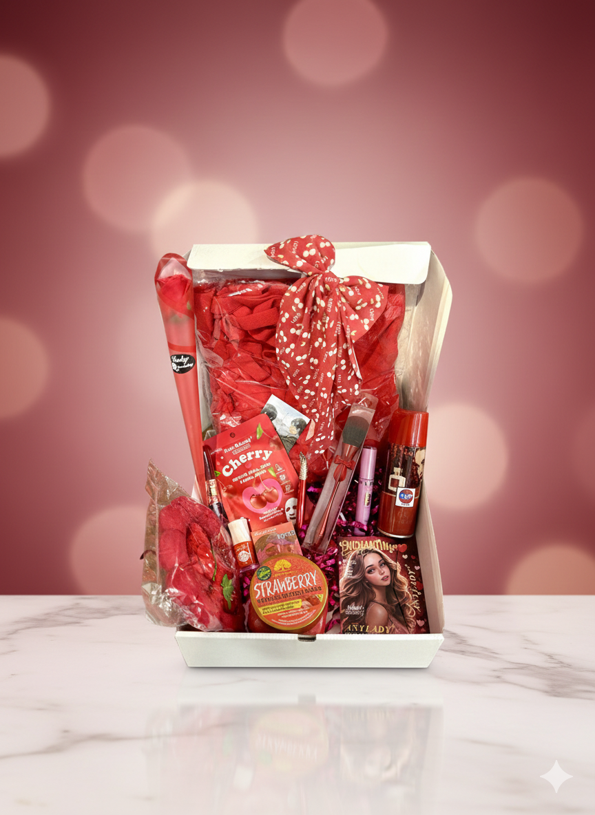 Love box rouge mikasa parfum skin care fleur - Girlzbox