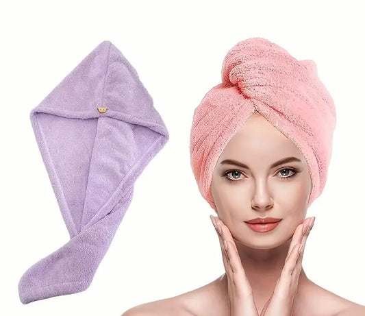 Hair towel serviette pour cheveux long- girlzbox