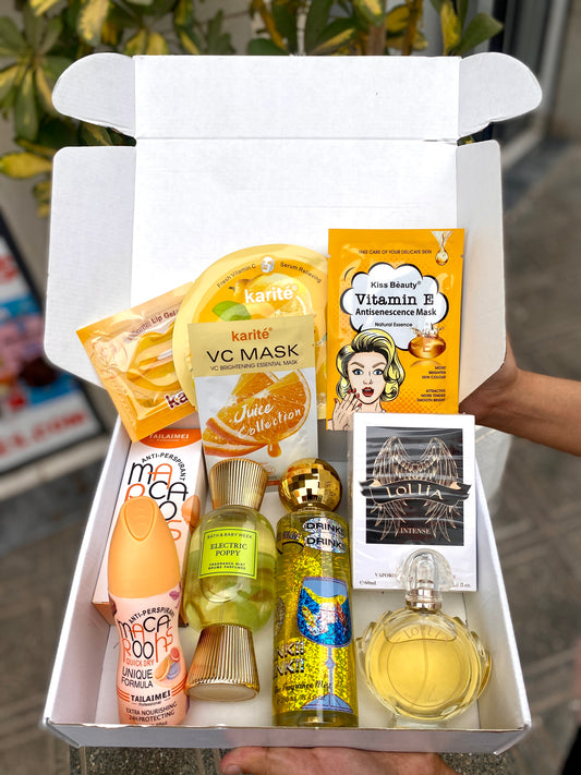 Yellow summer joy box - girlzbox