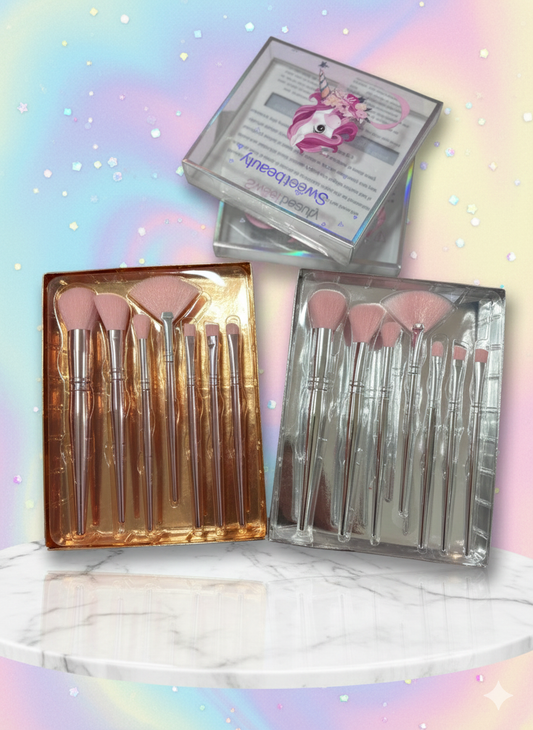 Pack pinceaux professionnels pour fards à joue et fards à paupières - Girlzbox