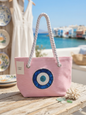 Sac pour la plage forme moyenne couleur aléatoire - Girlzbox