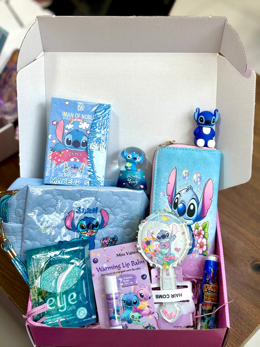 Stitch box cadeau maquillage accessoires bonbon - Girlzbox