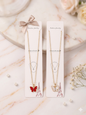 Collier papillon couleur aléatoire - Girlzbox