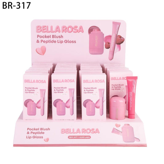 Pocket blush et peptide lip gloss - Girlzbox