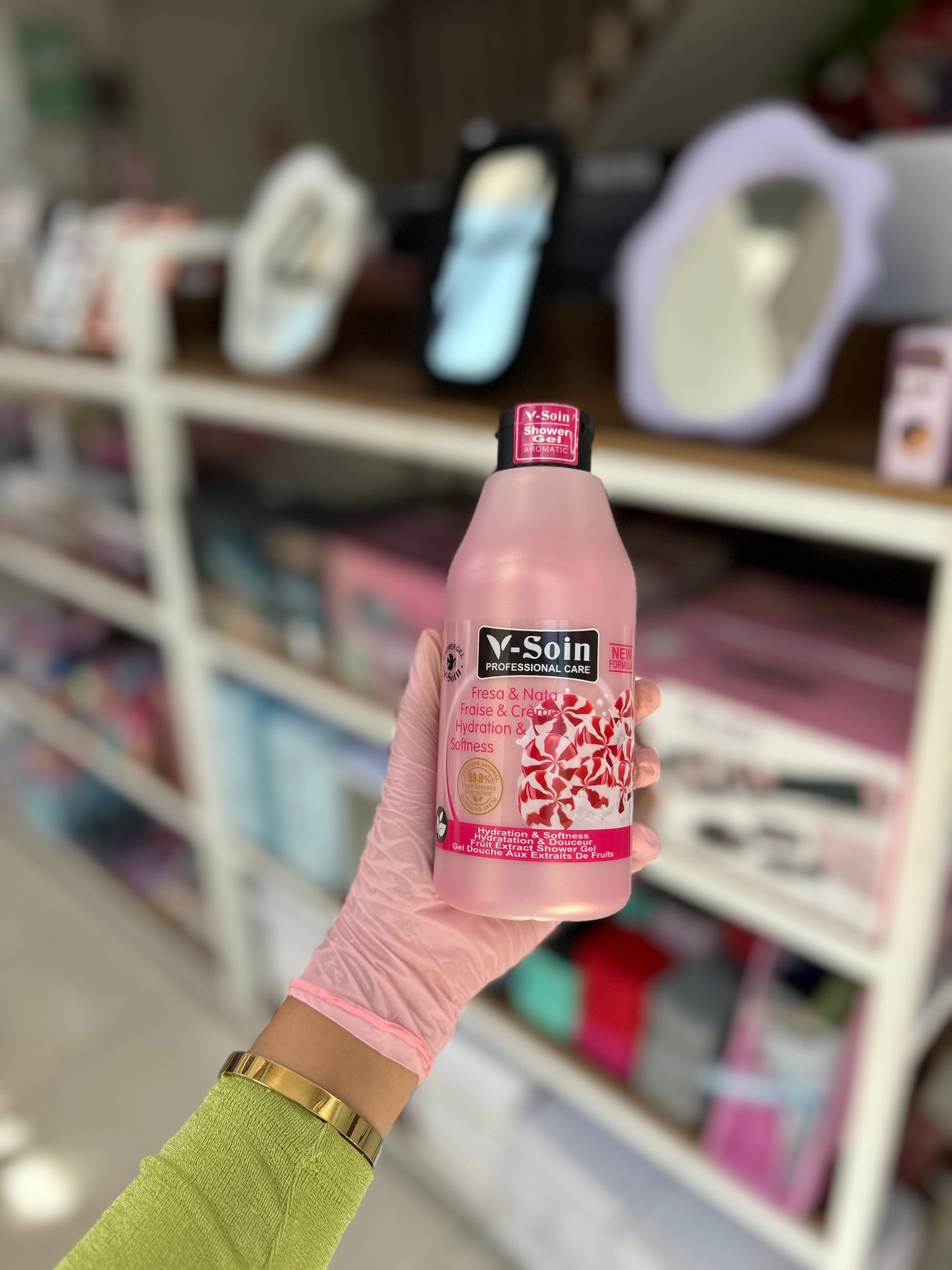 Gel douche odeur très agréable rafraîchissant doux -Girlzbox