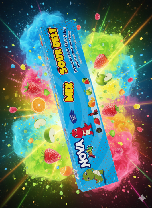 72pcs boite de bonbon sour acidulé candy jelly - Girlzbox