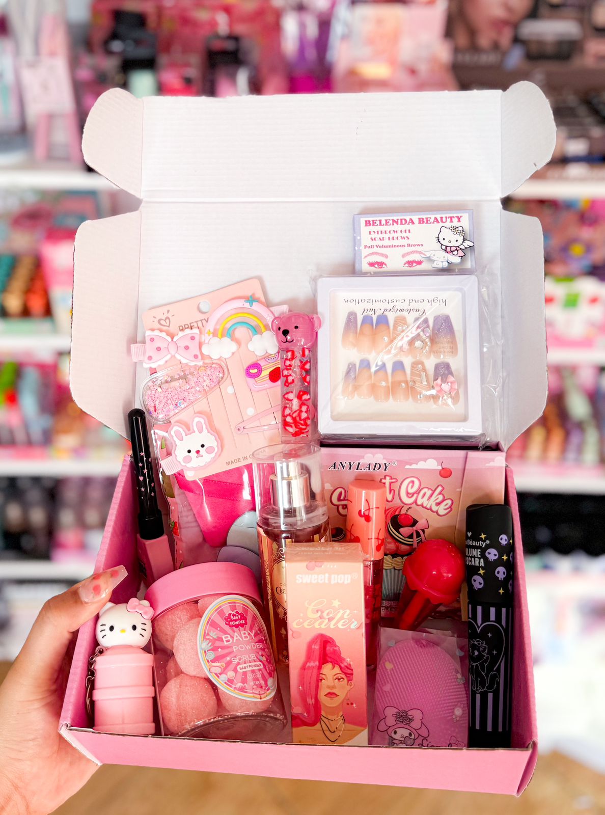 Pink extra cute box - Girlzbox