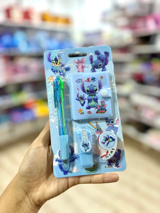 Pack stitch bloc notes stylo - Girlzbox