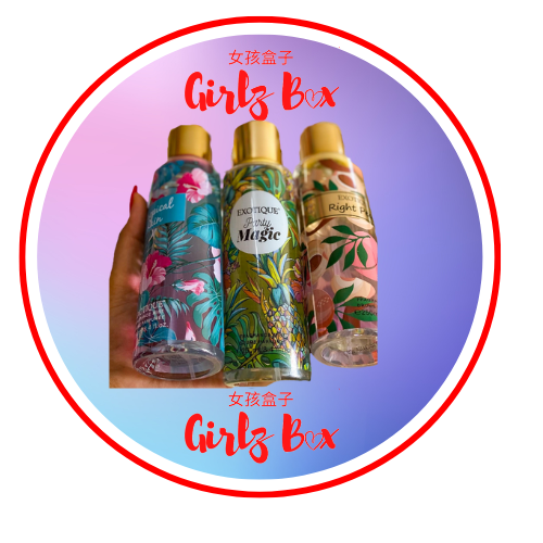3 Brumes parfumées tendance été - Girlz box