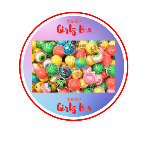 Candy 3D balls gummy HALAL bonbon girlzbox aléatoire