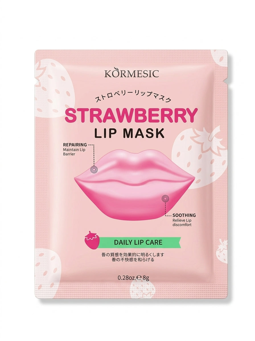 Promotion masque hydratant pour la bouche strawberry - Girlzbox