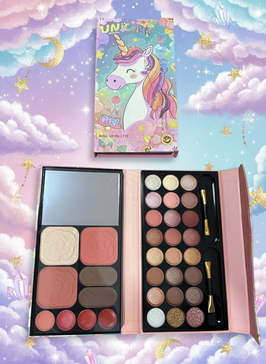 Palette fards à paupières highlight fards à joue tout en 1 - Girlzbox