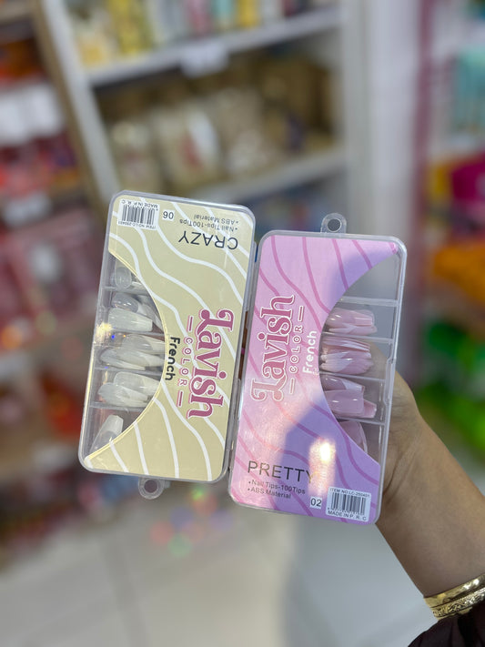 Pack faux ongles frensh clean - Girlzbox