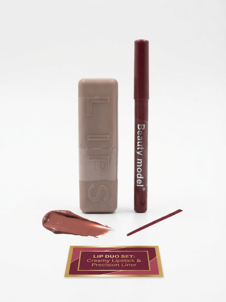 Duo lip liner et rouge à lèvres pigmenté - Girlzbox