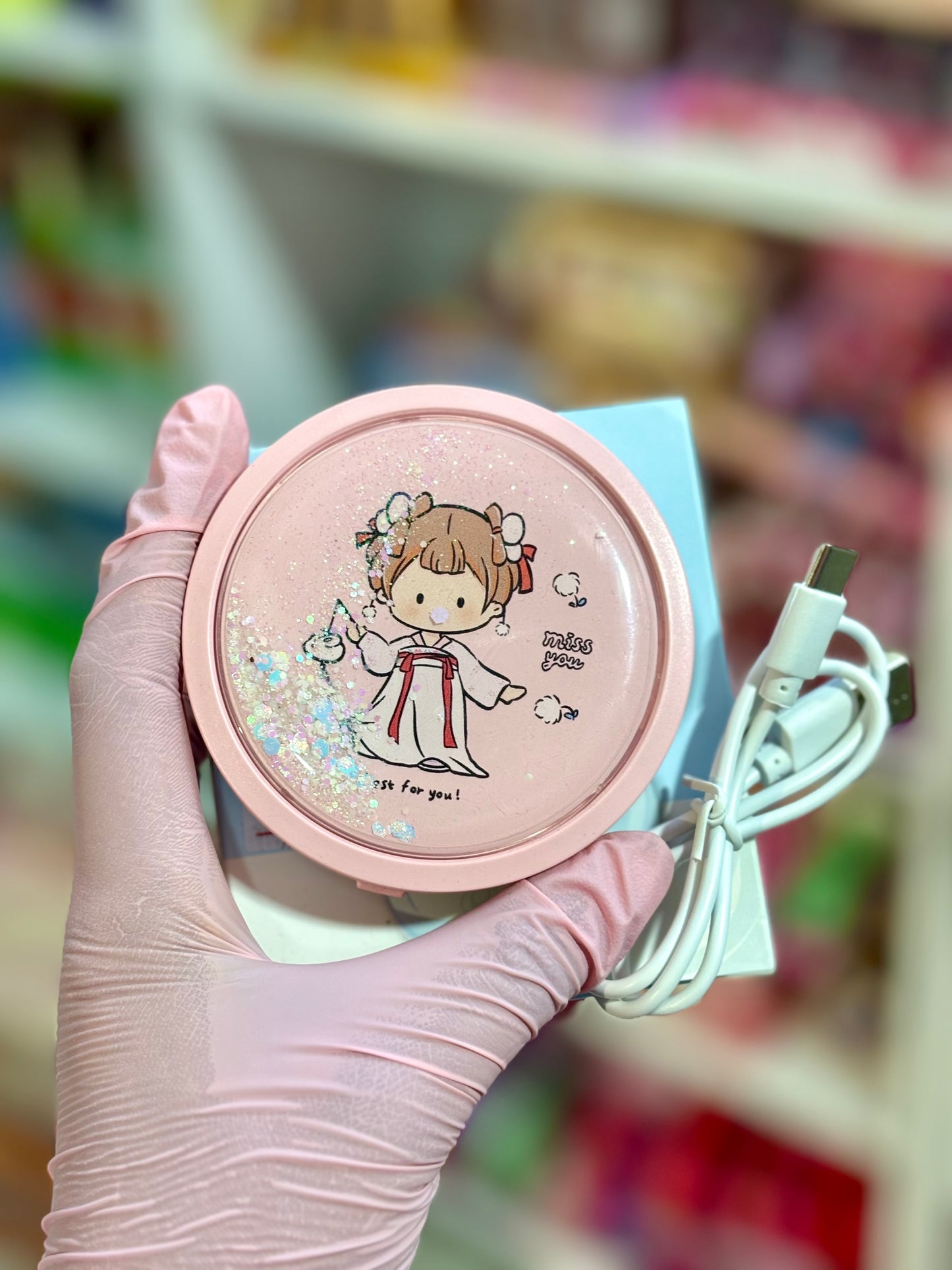 Mini miroir led très pratique - Girlzbox