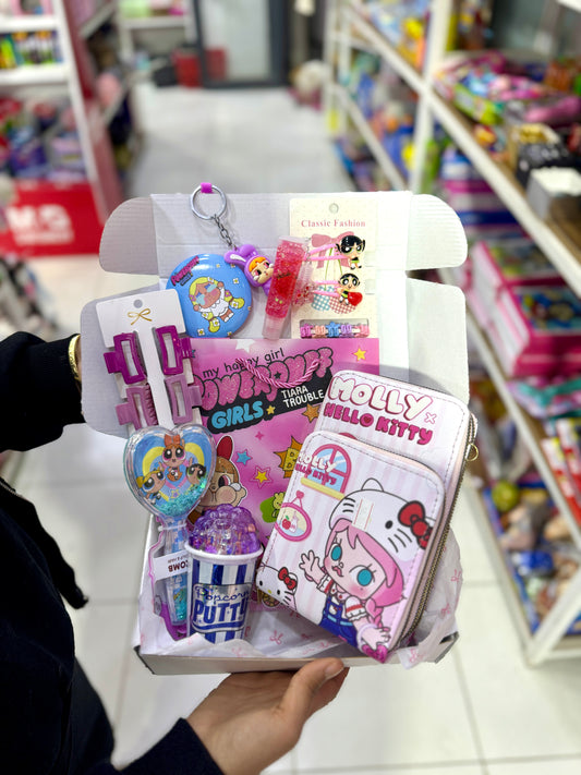 Box cadeau sac et accessoires pour les cheveux fille spice girls - Girlzbox