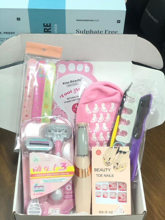 Soin des pieds box - girlzbox