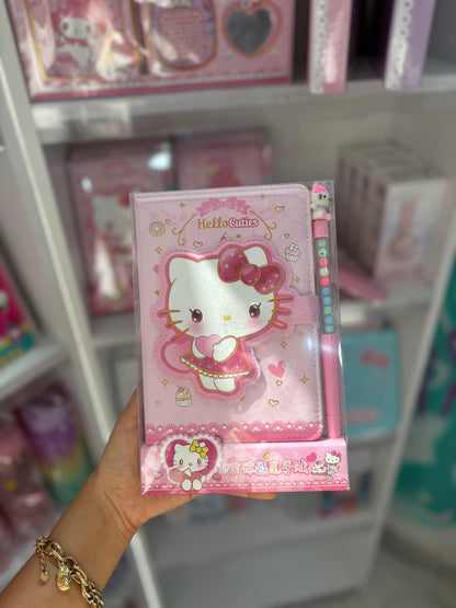 Bloc notes svec stylo - Girlzbox