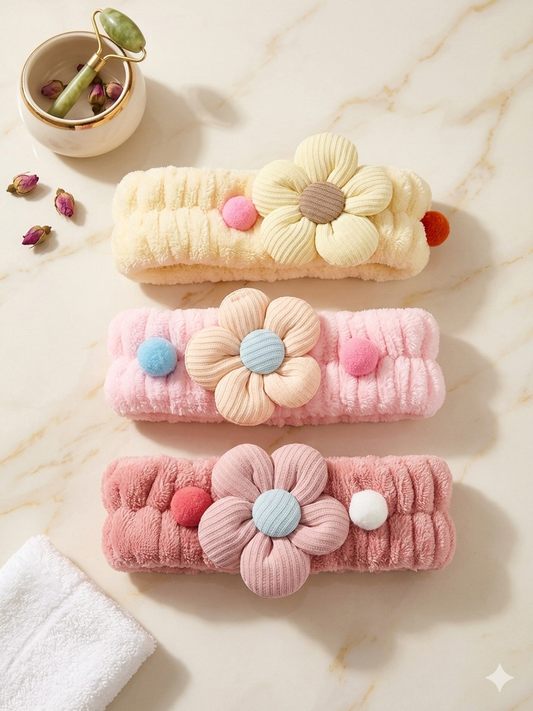 Bande pour les cheveux fleur - Girlzbox
