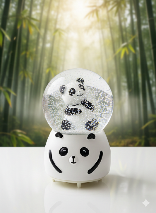 Panda Boule de neige love كرة التلج - Girlzbox