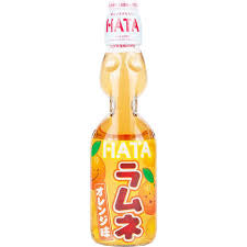 Boisson gazeuse orange hata Ramune Soda 200ml Halal asian korean food maroc - Girlz box