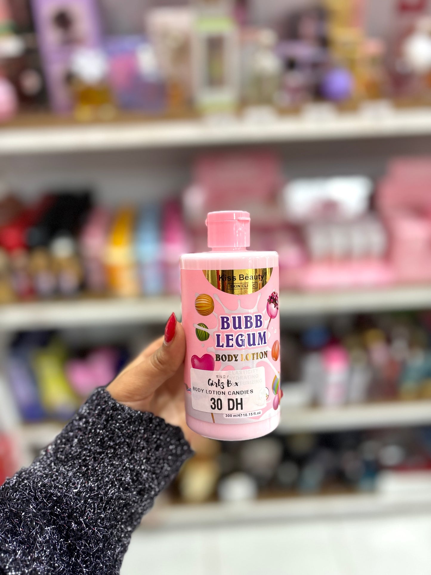 Body lotion crème hydratante pour le corps odeur de bonbon - Girlzbox