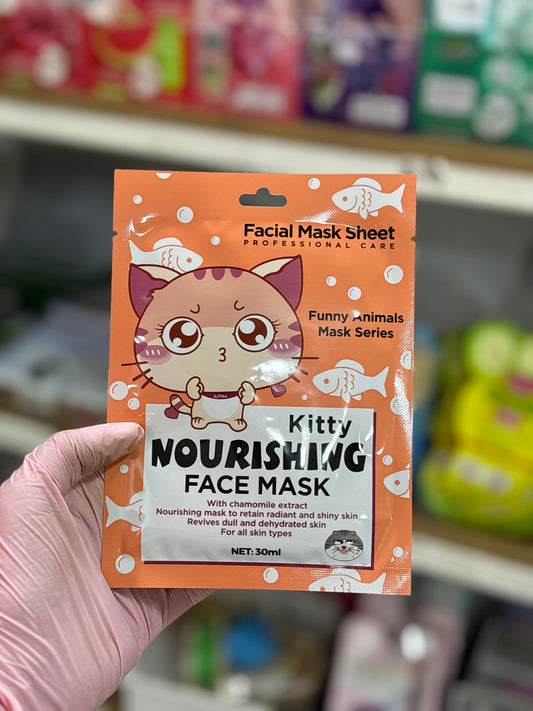 Sheet mask masque pour le visage hydratant  - Girlzbox