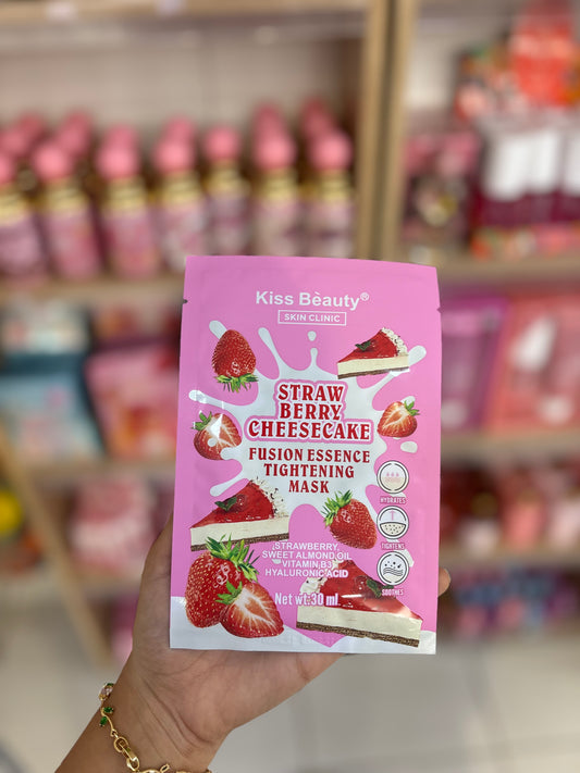 Strawberry refresh and firm mask masque pour le visage - Girlzbox