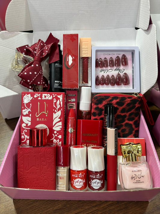 Yara red musk makeup box - Girlzbox