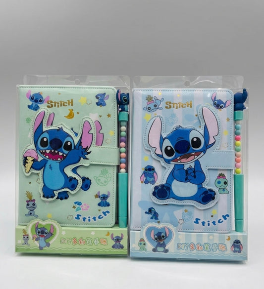 Agenda bloc notes stitch avec stylo pack cadeau - Girlzbox