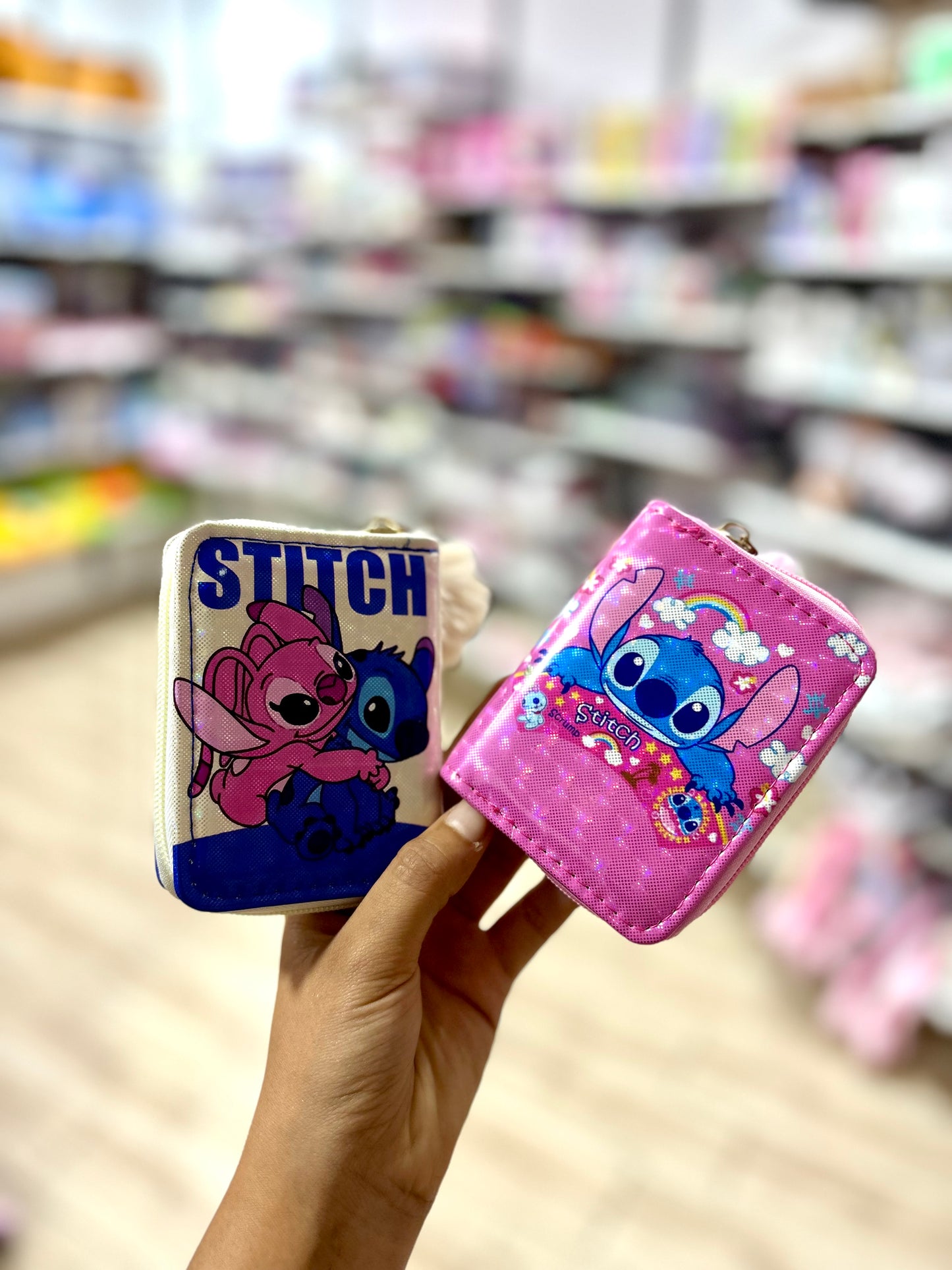 Promo Porte monnaie haute qualité stitch - Girlzbox