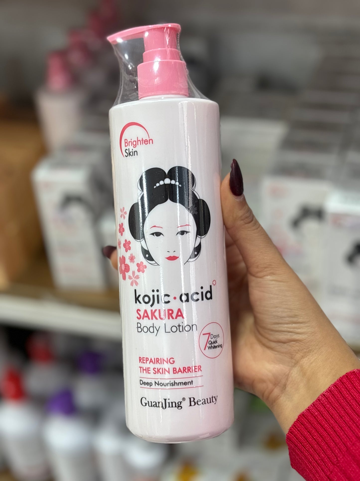 Kojic acid body lotion crème hydratante pour le corps - Girlzbox