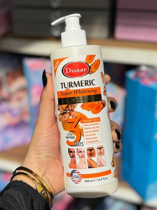 Super éclaircissante crème pour le corps curcuma et vitamin c - Girlzbox