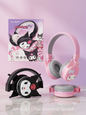 Casque music kuromi sanrio headphones- Girlzbox