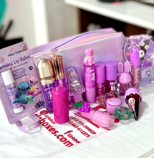 Trousse lip gloss violet purple - Girlzbox