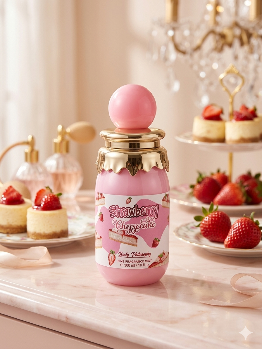 Cheesecake brume pour le corps parfum sucré - Girlzbox